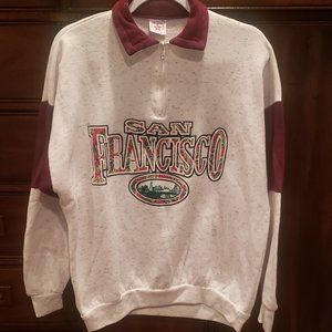 vintage collared sweater